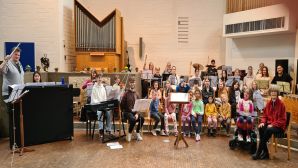 Schlussgruppe Orchester Musikgruppe